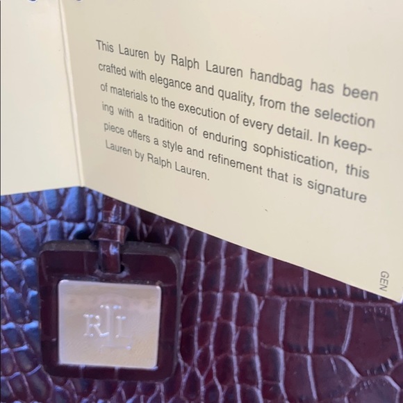 Ralph Lauren Brown Leather Bag - Picture 4 of 5